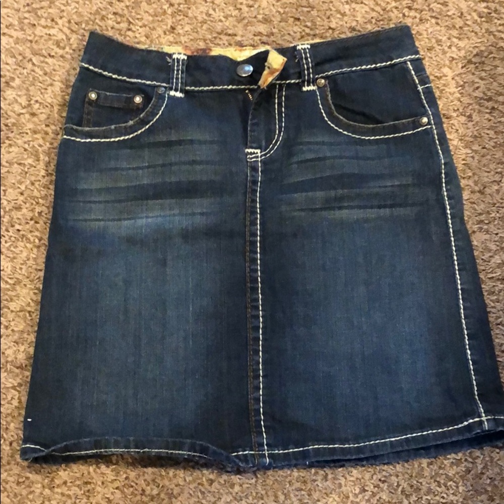 Jean skirt